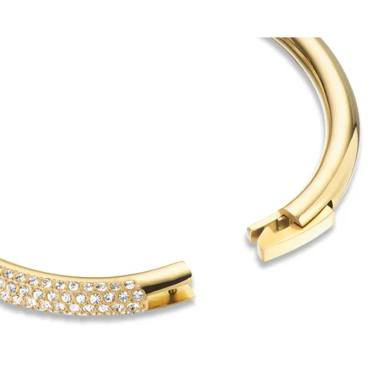 BERING Armreif Arctic Symphony Edelstahl goldfarben Zirkonias 657-2217-190