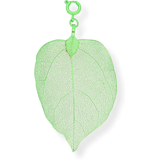 blumenkind Blatt-Anhänger frühlingsgrün L BL03LFG