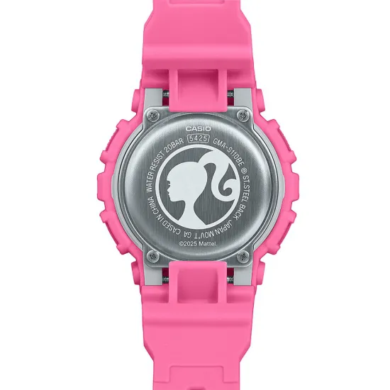 Casio G-SHOCK Damenuhr Barbie x Power pink Limited 2025 Mattel. GMA-S110BE-4AER