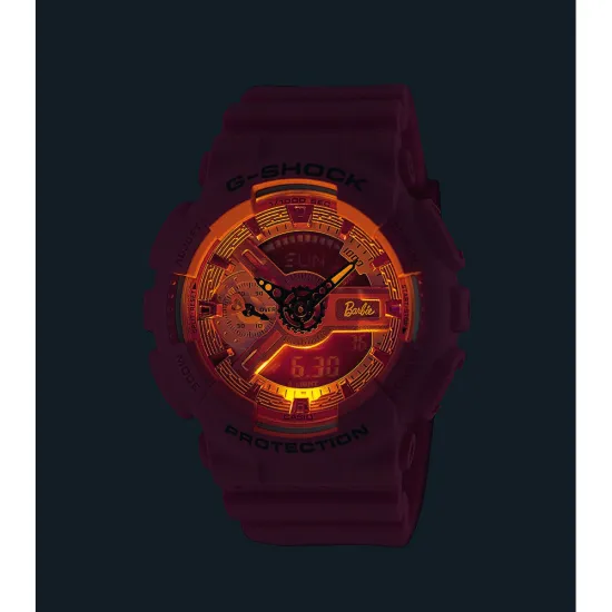 Casio G-SHOCK Damenuhr Barbie x Power pink Limited 2025 Mattel. GMA-S110BE-4AER