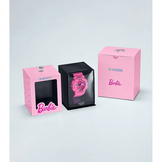 Casio G-SHOCK Damenuhr Barbie x Power pink Limited 2025 Mattel. GMA-S110BE-4AER