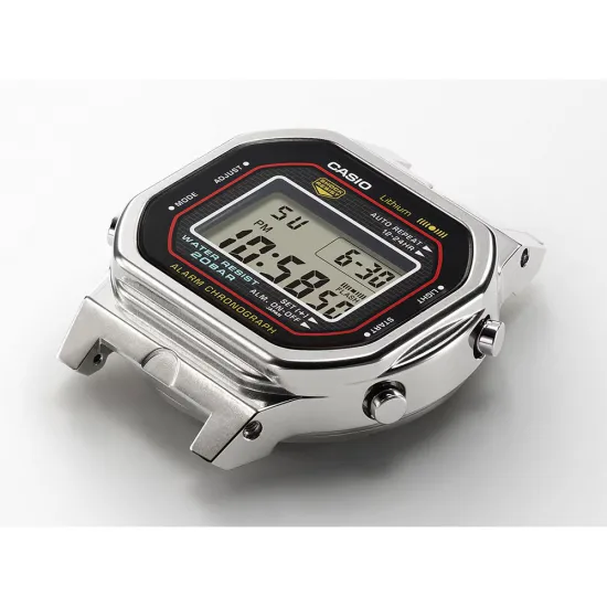 Casio G-Shock Digital Alarm Chronograph Armbanduhr schwarz DW-5000R-1AER