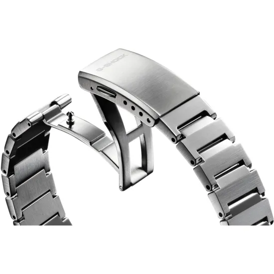 Casio G-Shock G-Steel Solaruhr Bluetooth silberfarben grün GST-B1000D-3AER