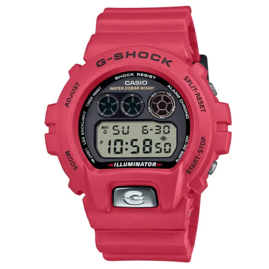 Casio G-Shock Herrenuhr Classic digital rot 30 th Anniversary DW-6900TR-4ER
