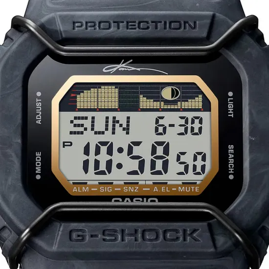 Casio G-Shock x Kanoa Igarashi G-Lide Kollektion Resinband schwarz GLX-5600KB-1ER