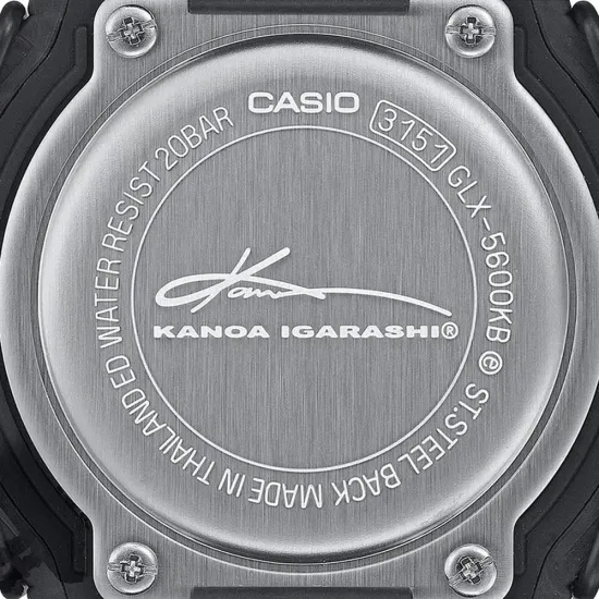 Casio G-Shock x Kanoa Igarashi G-Lide Kollektion Resinband schwarz GLX-5600KB-1ER
