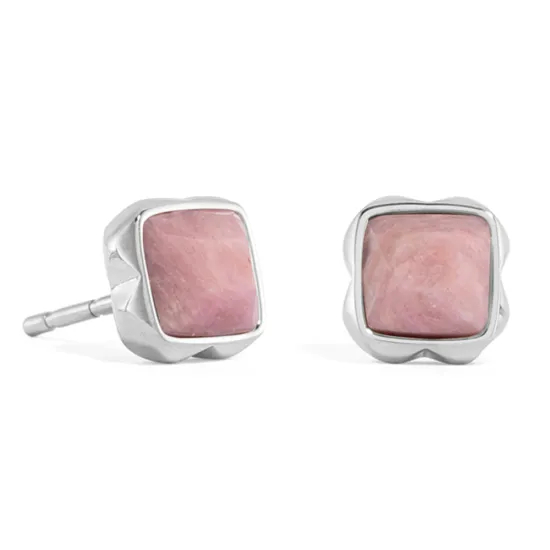 Coeur de Lion Ohrstecker silberfarben Birthstone Juli pink 1300/21-1900