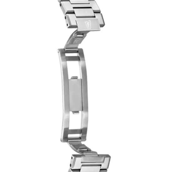 Festina Montre Rive Swiss Made Herrenuhr Quarz silberfarben Chronograph F20059/1