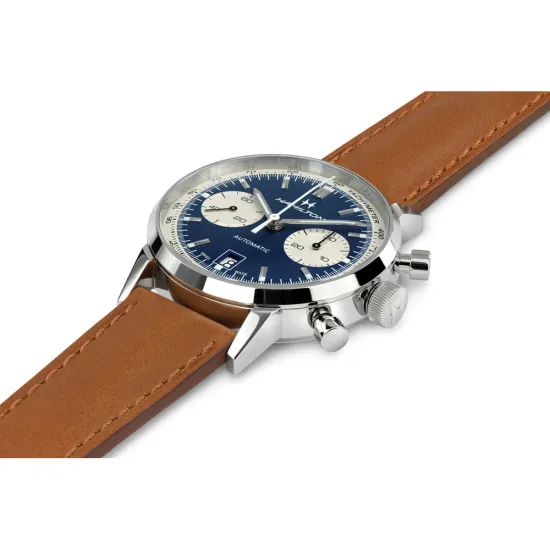 HAMILTON Armbanduhr American Classic Automatik Intra Matic Auto Chrono Panda H38416541