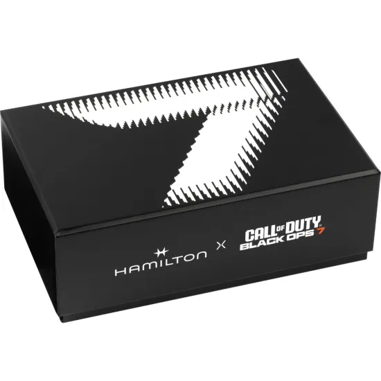 HAMILTON Call of Duty Black Ops7 Armbanduhr Khaki Field Automatik H70475930