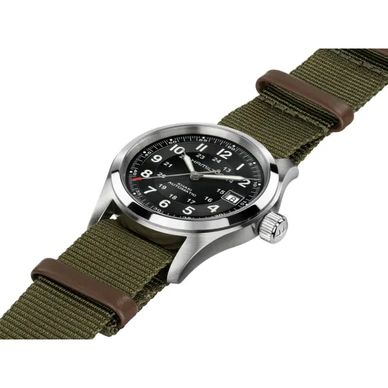 HAMILTON Call of Duty Black Ops7 Armbanduhr Khaki Field Automatik H70475930