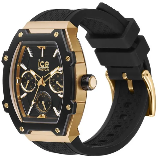 Ice Watch Damen Quarzuhr Ice Boliday Black goldfarben 022865