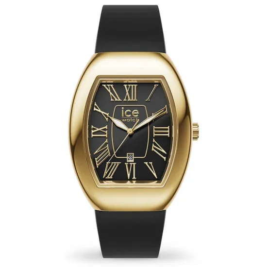 Ice Watch Damen Quarzuhr Ice Boliday Black goldfarben 024048