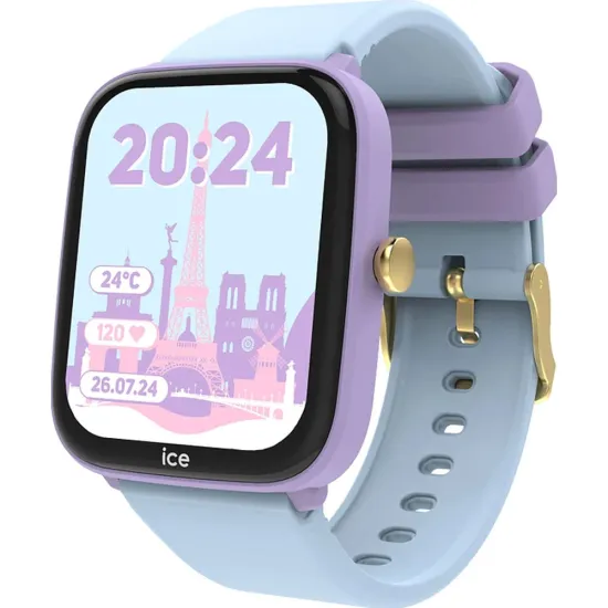 Ice Watch Junior 2.0 Smartwatch purple soft blue 022801