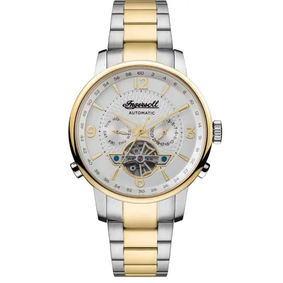 Ingersoll Herrenuhr The Grafton Automatik bicolor mit Gliederband I00705