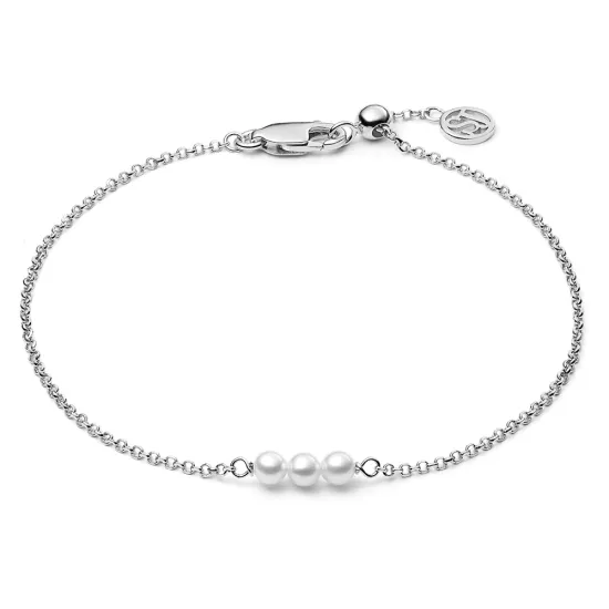 SIF JAKOBS Armband Perla Cinque 925er Silber SJ-B2735-P