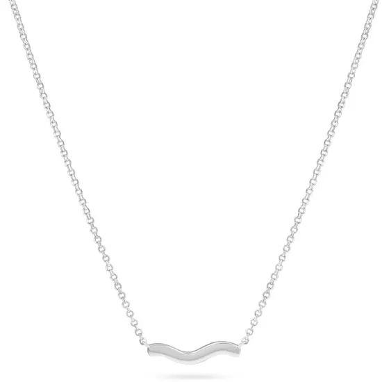 SIF JAKOBS Halskette Ellera Waves Pianura Silber 925 SJ-N3859