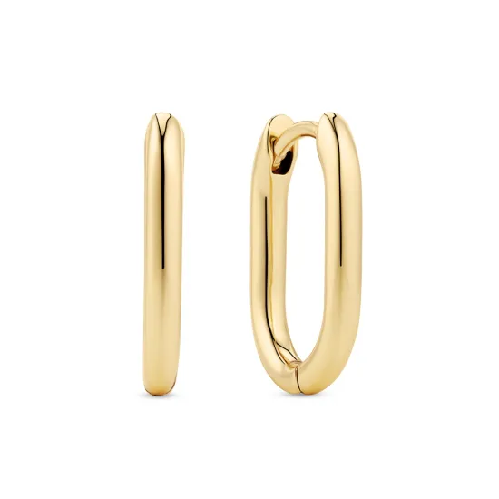 SIF JAKOBS Ohrringe Capriana Pianura Silber 925 vergoldet SJ-E2600-YG