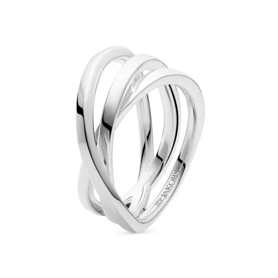 SIF JAKOBS Ring Spirale Pianura Silber Gr. 58 SJ-R2590-58