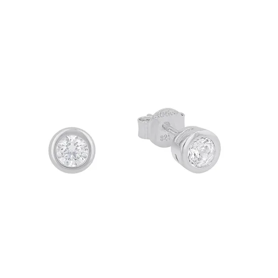 s.Oliver Ohrstecker 925 Silber mit Zirkonia 9079094