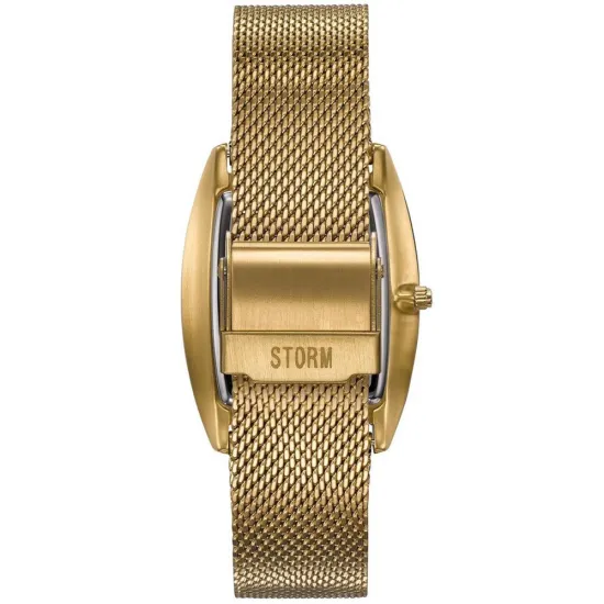 STORM Damenuhr Mini Zaire Lazer Gold Black mit Meshband 47474/GD/BK