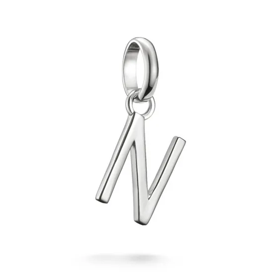 Thomas Sabo Charm Anhänger Buchstabe N Connect Silber 925 CC1220-001-21