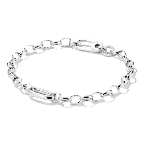 Thomas Sabo Charm Armband mit einem Connect Link silber 17 cm C1202-001-21-L17