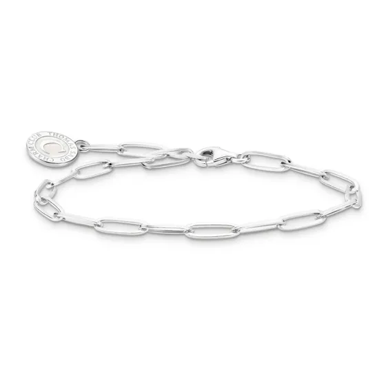 Thomas Sabo Charmista Armband Silber 925 weiß 17 cm X0286-007-21-L17