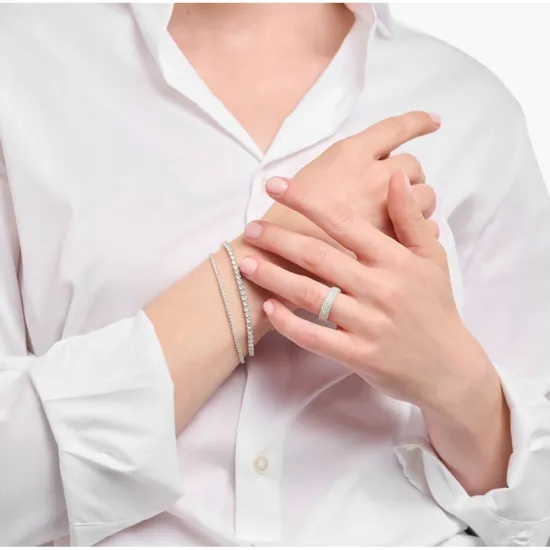 Thomas Sabo Damen Tennisarmband Silber 925  A2167-051-14-L19V