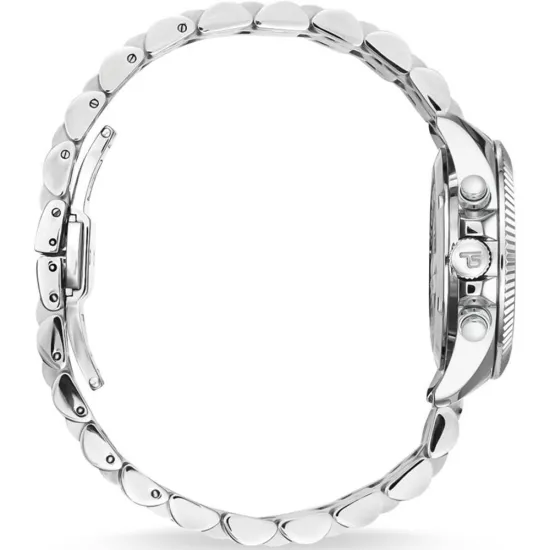 Thomas Sabo Damenchronograph Rebel At Heart Edelstahl Zifferblatt türkis WA0397-201-201-38 MM