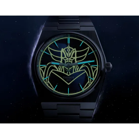 Tissot Automatikuhr PRX Powermatic 80 Ufo Robot Grendizer Special Edition T137.407.11.041.02
