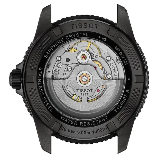 Tissot Automatikuhr Seastar1000 Powermatic 80 40 mm schwarz T120.807.33.051.00