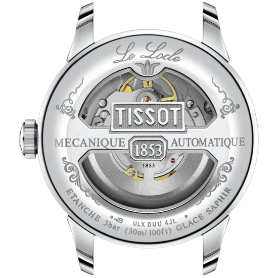 Tissot Herrenuhr Automatik Le Locle Powermatic 80 Zifferblatt grün T006.407.11.093.00