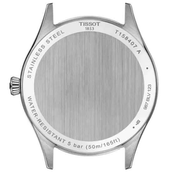 Tissot Classic Dream Automatikuhr Powermatic silberfarben blau schwarz T158.407.16.041.00