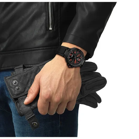 Tissot Herrenuhr T-Race Powermatic 80 schwarz rot T141.807.37.057.00