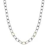 BERING Arctic Symphony Halskette Edelstahl bicolor mit Zirkonias 450-127-450