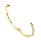 BERING Armreif Arctic Symphony Edelstahl goldfarben Zirkonias 657-2217-190