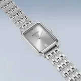 BERING Classic Damenuhr silberfarben eckig 17423-700