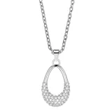 BERING Halskette Edelstahl silberfarben Arctic Pave 50 cm 457-17-500