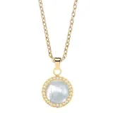 BERING Halskette goldfarben Stein Perlmutt 45 cm 452-27-450