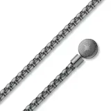 BERING Herrenarmband Edelstahl grau 20 cm 638-80-200