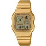 Casio Edgy Retro Digitaluhr goldfarben mit digitaler Anzeige A130WEG-9AEF