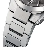 Casio Edifice Automatikuhr silberfarben Carbon mit Edelstahlband EFK-100CD-1AER