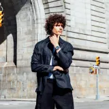 Casio G-Shock Armbanduhr G-Steel silberfarben mit dunkelblauen Zifferblatt GM-2110D-2BER