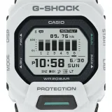 Casio G-SHOCK Bluetooth Armbanduhr weiss schwarz GBD-200-7ER