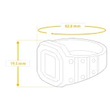 Casio G-Shock Fingeruhr Ringuhr Ring Watch goldfarben CRW-001G-9ER