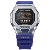 Casio G-Shock Herrenuhr G-Lide Bluetooth blau transparent GBX-100S-2ER