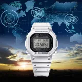 Casio G-Shock Origin Heritage Solar Funk Alarm Chrono weiss eckig GW-5000HS-7ER