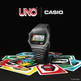 Casio X UNO Special Edition Digital Armbanduhr Edelstahlband A168WEUC-1AER