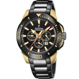 Festina Chrono Bike Herrenuhr Chronograph Special Edition schwarz goldfarben F20644/1